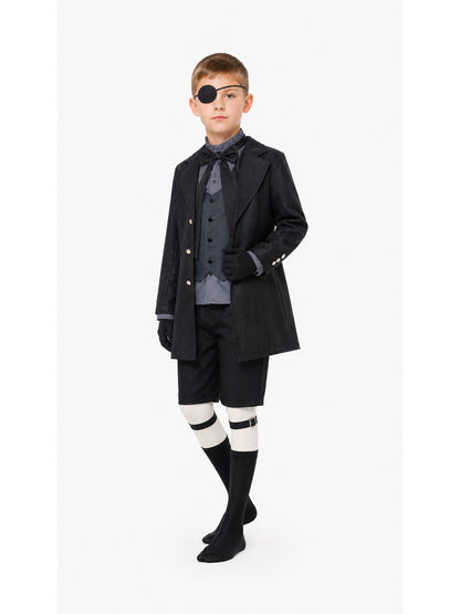 Black Butler Cosplay Costume with Vest Costumes detail