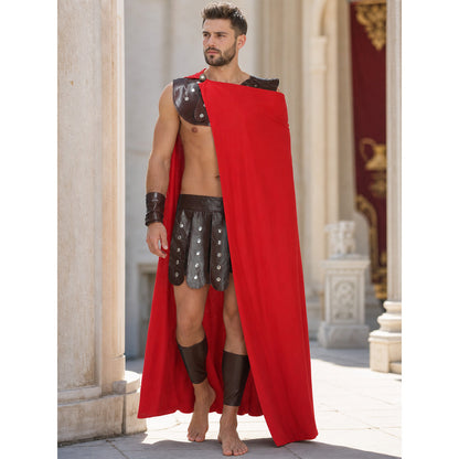 Spartan Warrior Costume in the Style of Rome and Sparta lifestyle view