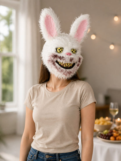 Scary Rabbit Carnival Headpiece for Halloween