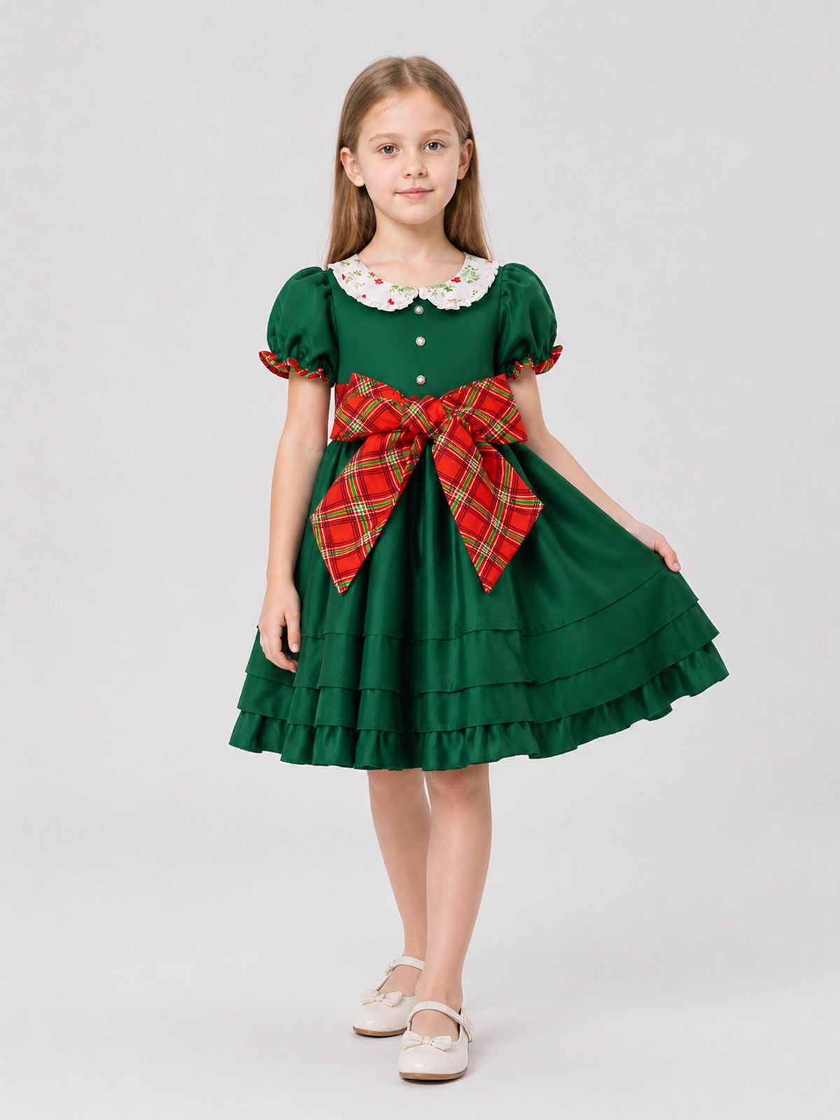 Costume Dress with a Full Skirt for Performances Costume Dresses detail
