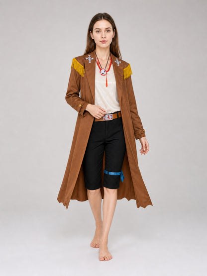 Ace One Piece Cosplay Costume with Coat and Accessories