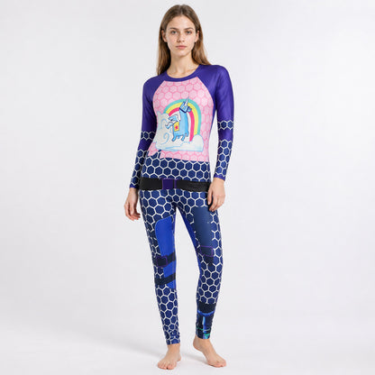 Rainbow Unicorn Cosplay Jumpsuit lifestyle