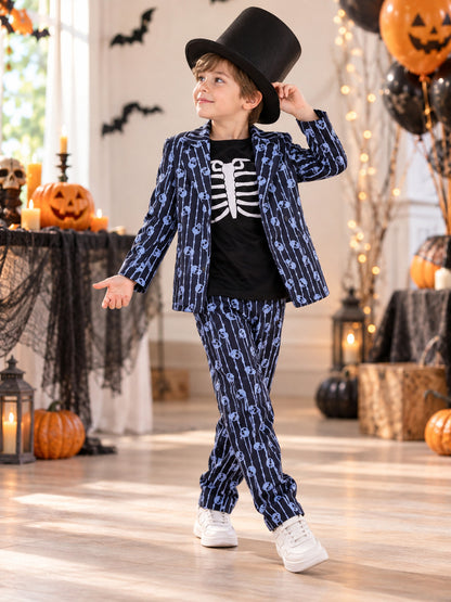Kids' Vampire Halloween Costume with Top Hat