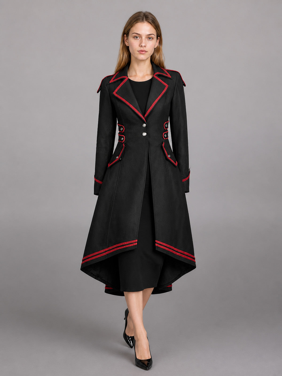 Black Carnival Cloak with Red Trim occasion guide
