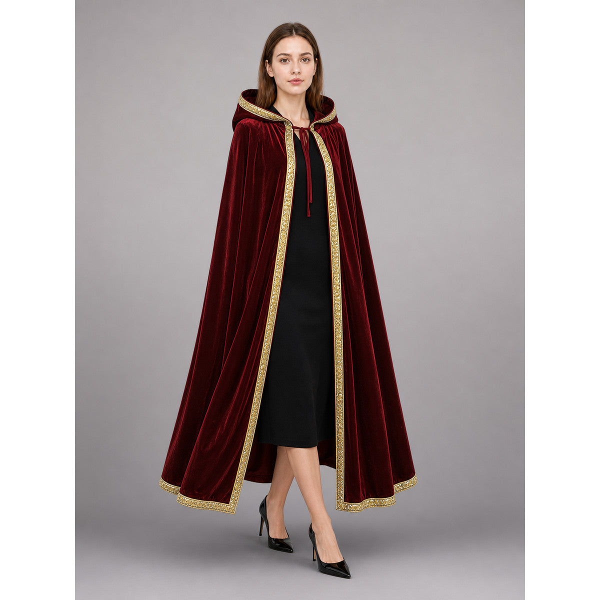 Burgundy Carnival Hooded Cloak occasion guide