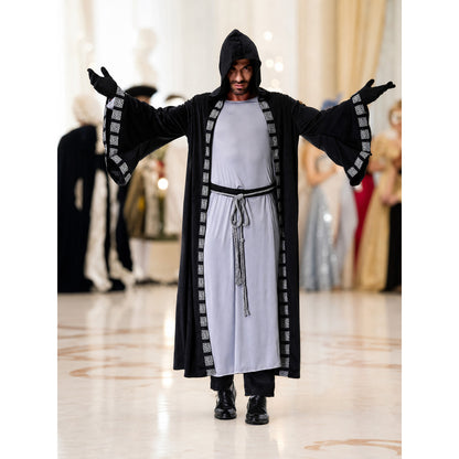 Cosplay costume: long hooded robe