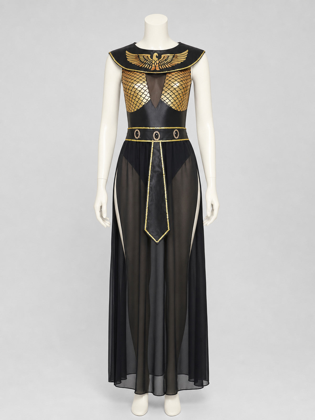 Cleopatra Costume, Long Dress