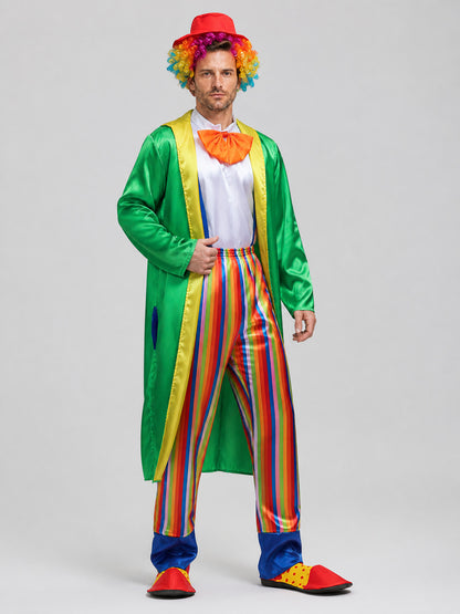 Clown Costume for Carnival: Cape, Shirt, Pants, Hat Costume Capes detail
