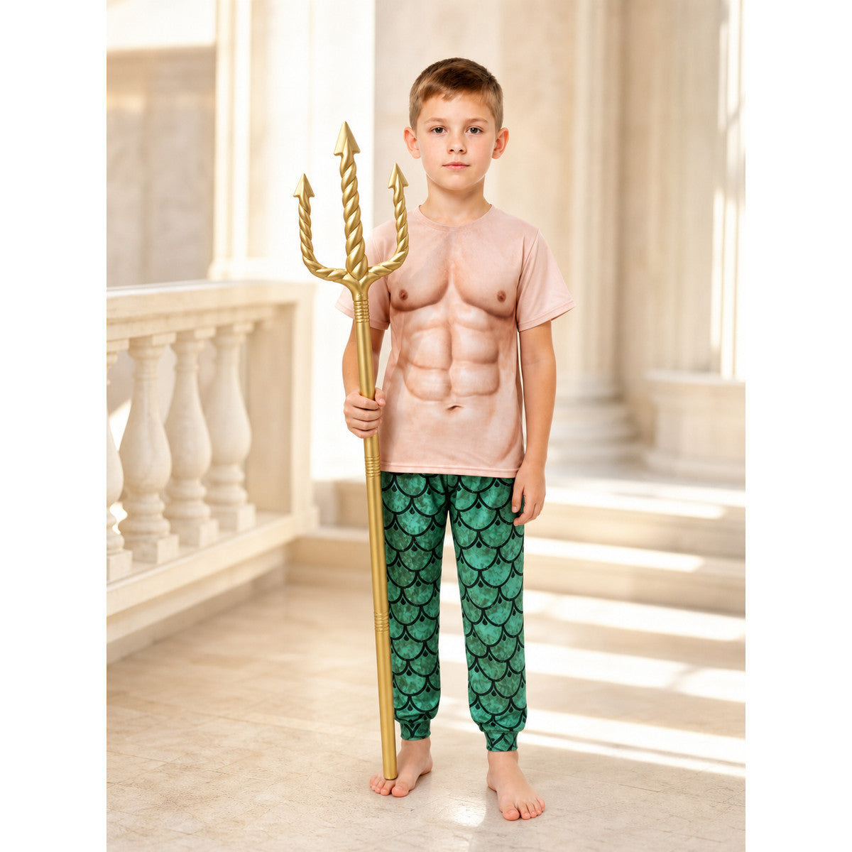 Aquaman Costume, Role-Playing Accessory Set lifestyle view