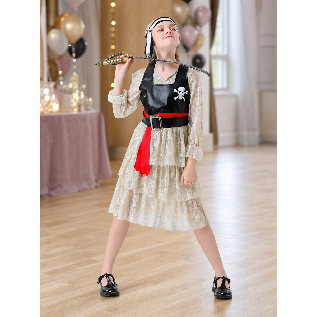 Kids' Pirate Costume for Parties and Stage Performances
