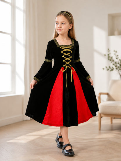 Medieval Court Dress for Stage Cosplay lifestyle view