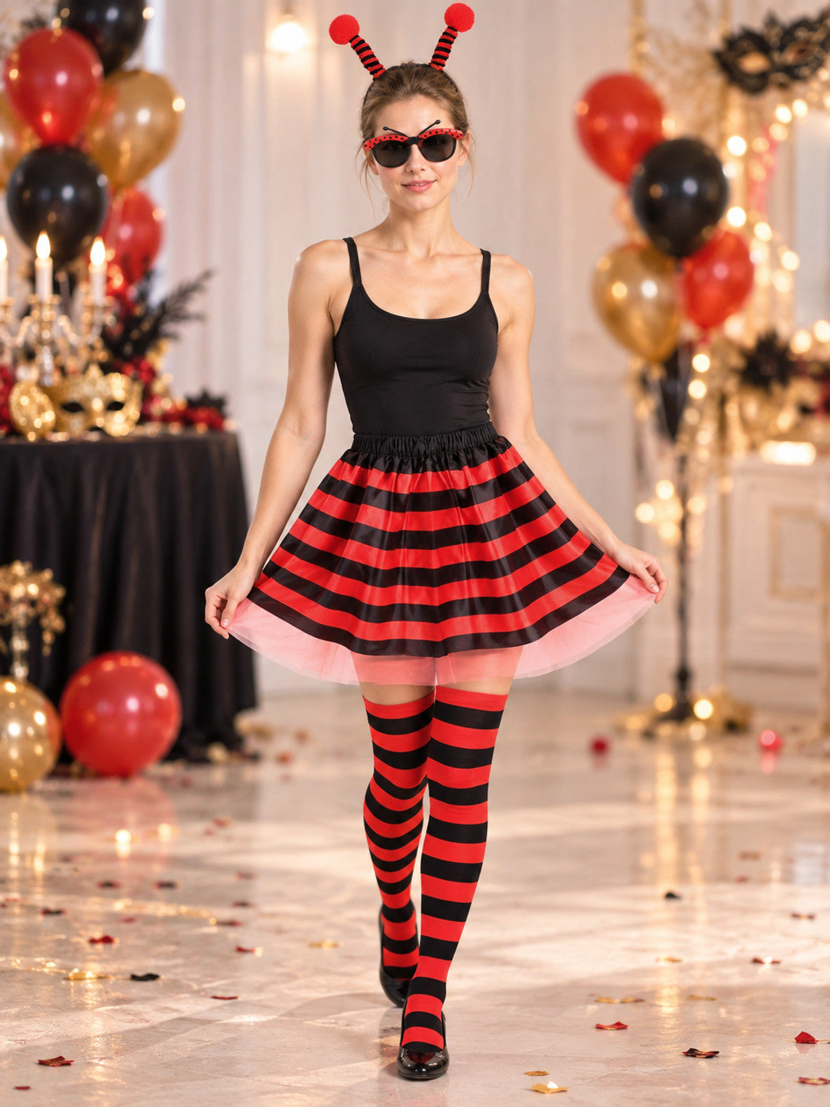 Insect Costume with Striped Skirt lifestyle view