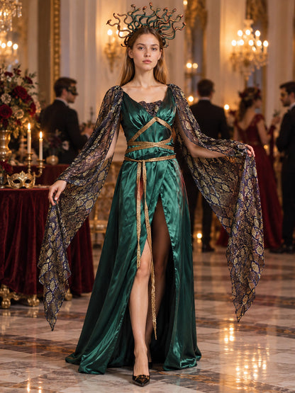 Medusa Costume with Headpiece lifestyle view