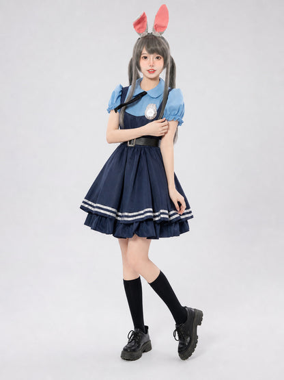 Judy Costume Dress for Cosplay and Performances Costume Dresses detail