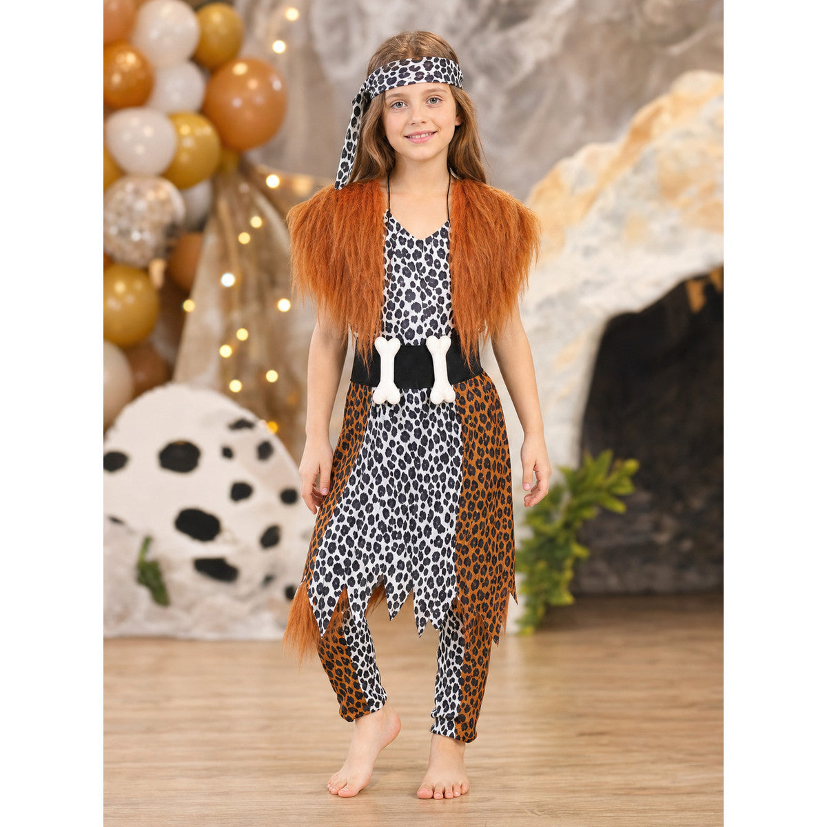 Leopard Print Carnival Costume lifestyle view
