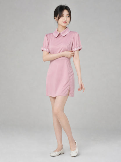 Pink Medical Worker Costume for Cosplay
