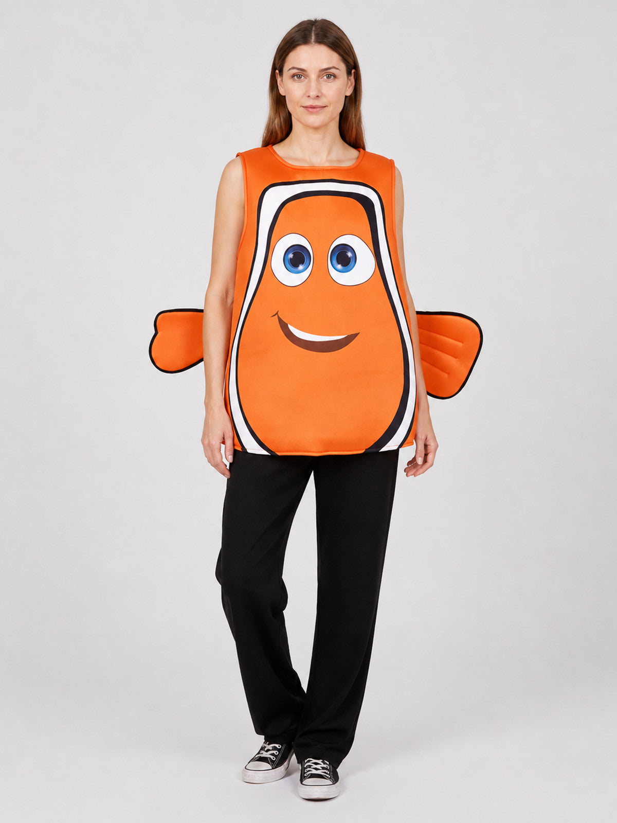 Nemo Fish Cosplay Costume, Orange, with Fins Costumes detail
