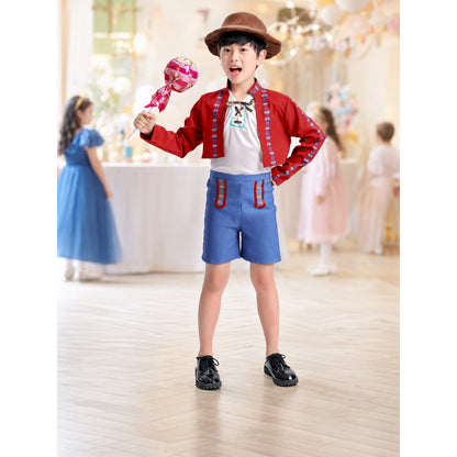 Historical Cosplay Costume with Jacket and Shorts