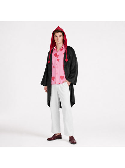 Corazon Cosplay Costume with a Red Heart for Halloween Costumes detail