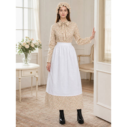 Grandmother She-Wolf Carnival Dress with Apron lifestyle view