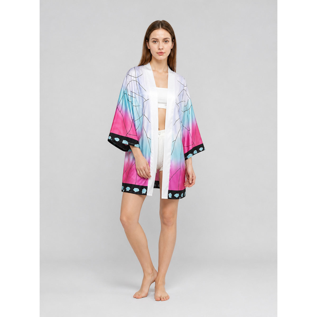 Adult Butterfly Cape with Gradient Wings