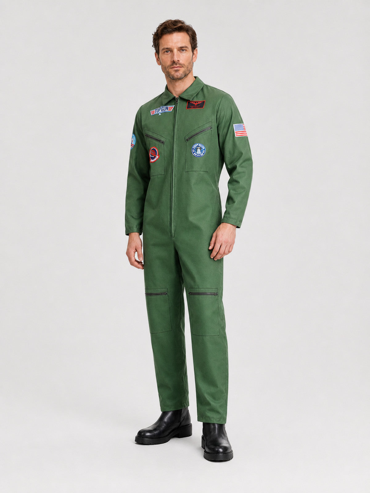 Children’s Military Pilot Jumpsuit, Top Gun, for Halloween