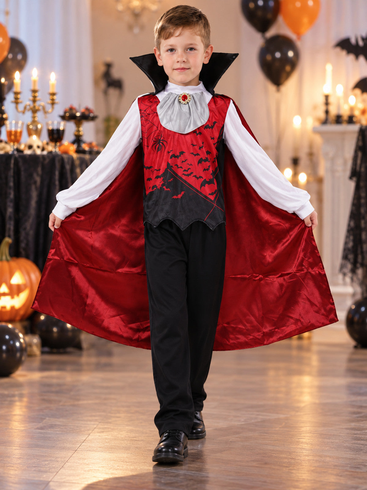 Children's Vampire Costume with Cape