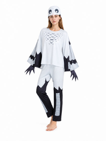 Owl Costume with Hood, Gloves, and Pants