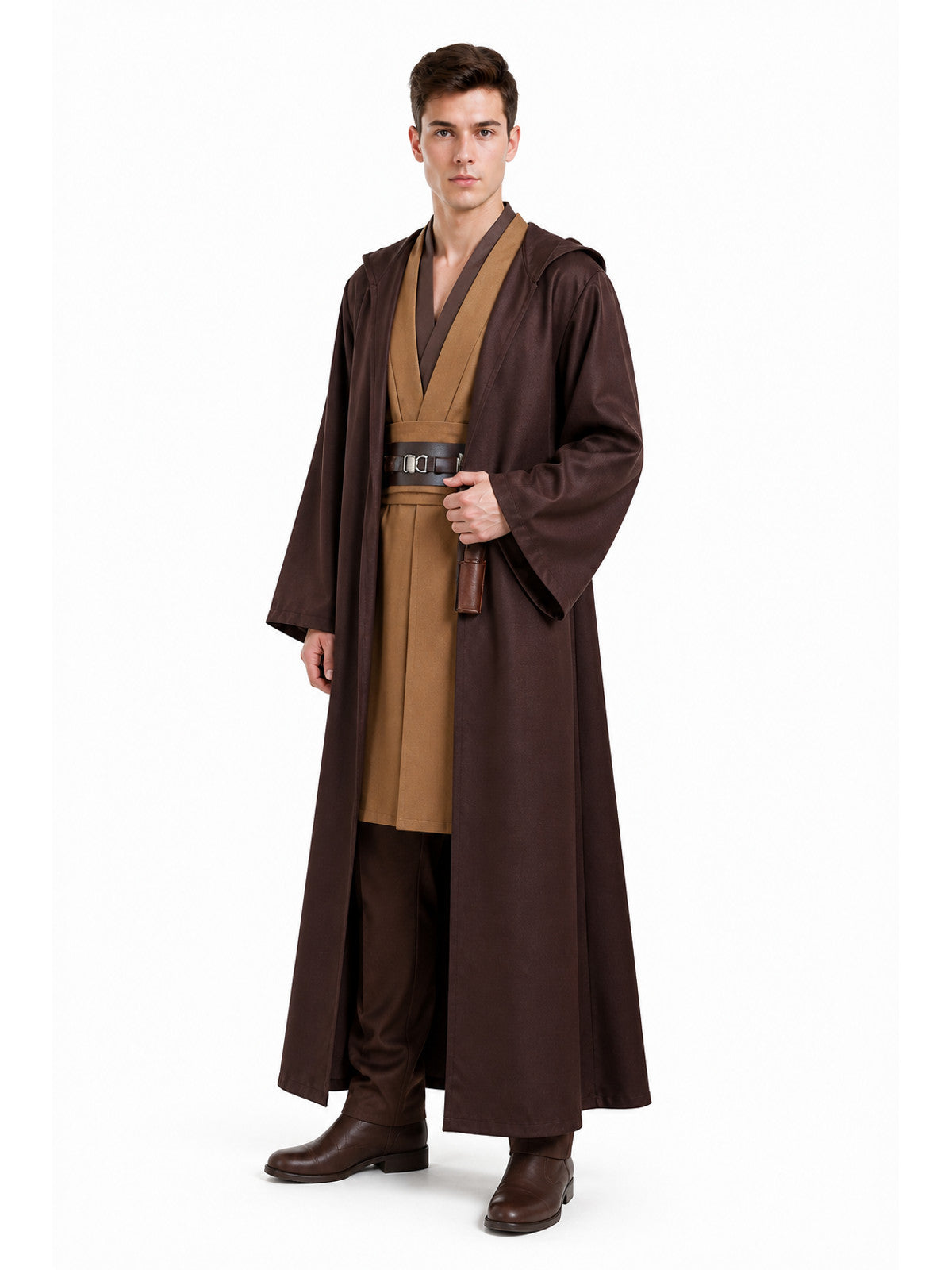 Brown Obi-Wan Kenobi Cosplay Costume Costumes detail