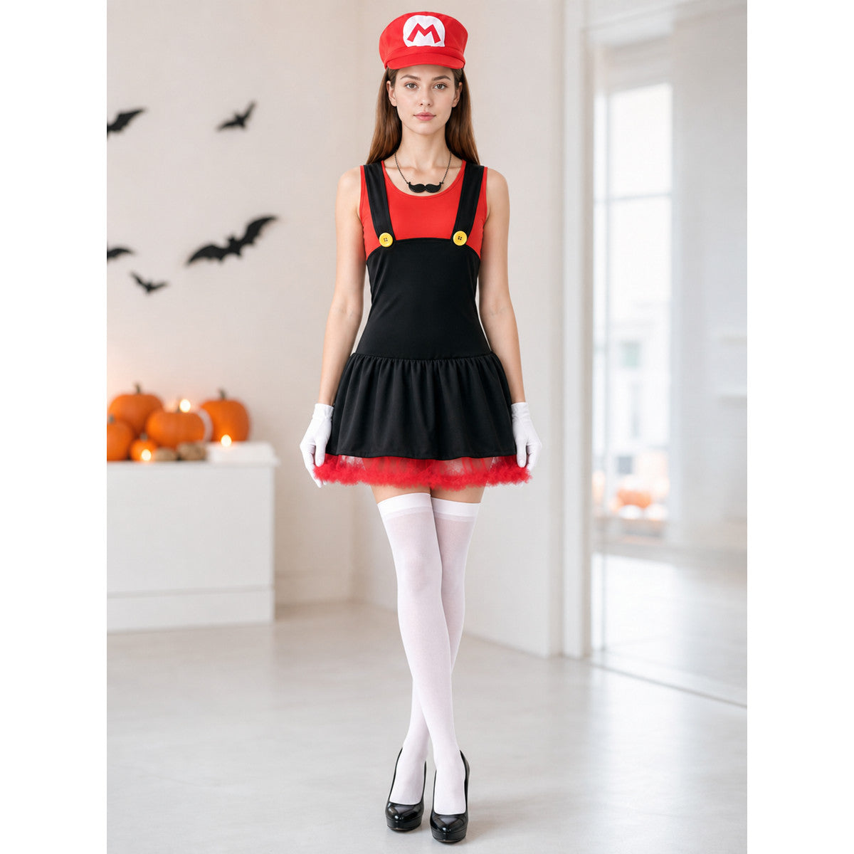 Super Mario-style carnival cosplay costume lifestyle