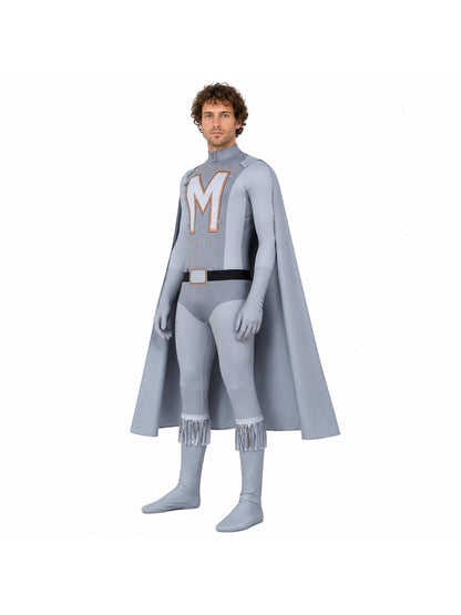 Megamind Character Costume with Cape and Gaiters Costume Capes detail