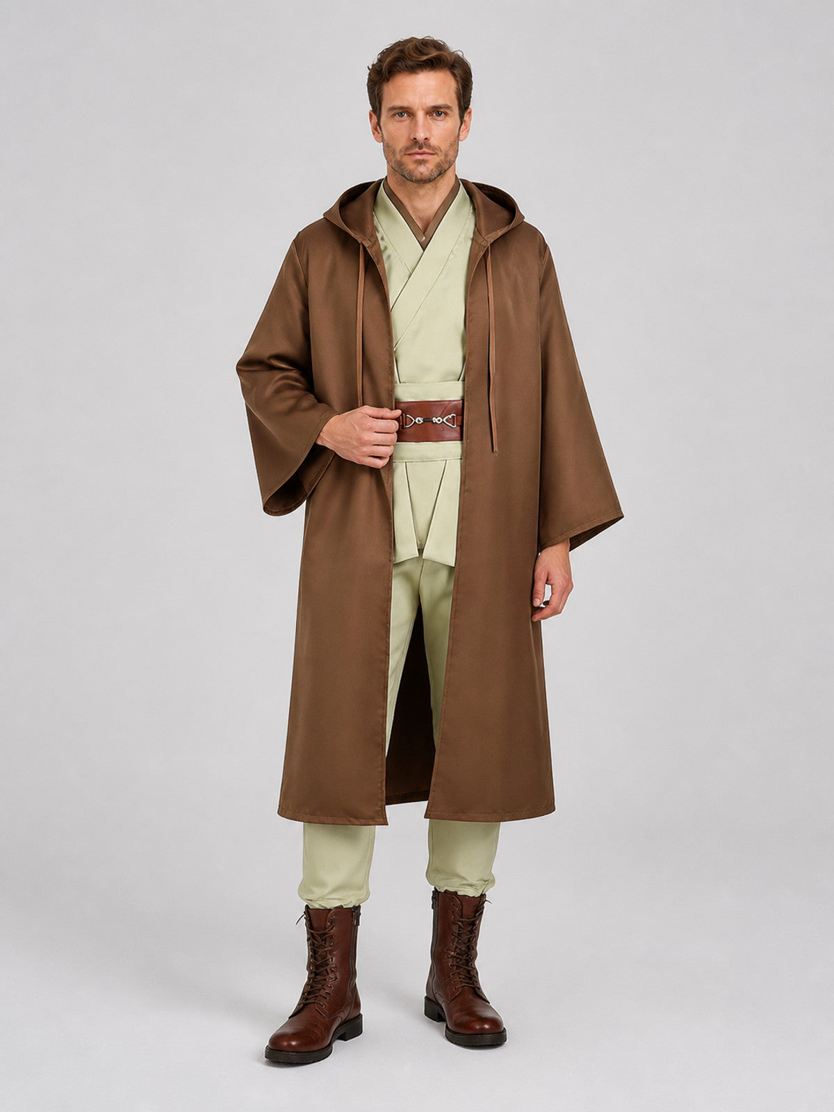 Star Wars cosplay costume, brown hooded robe Costumes detail 2