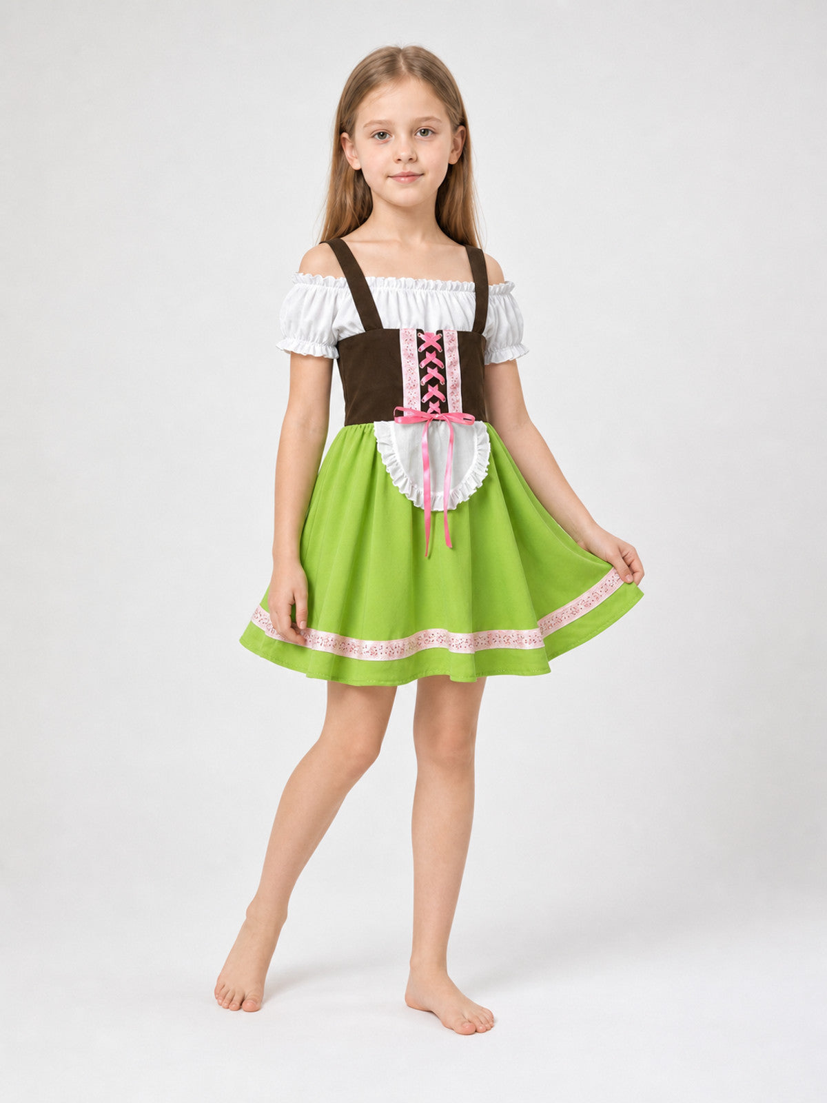 This costume dress is designed for role-playing, costume parties, and themed