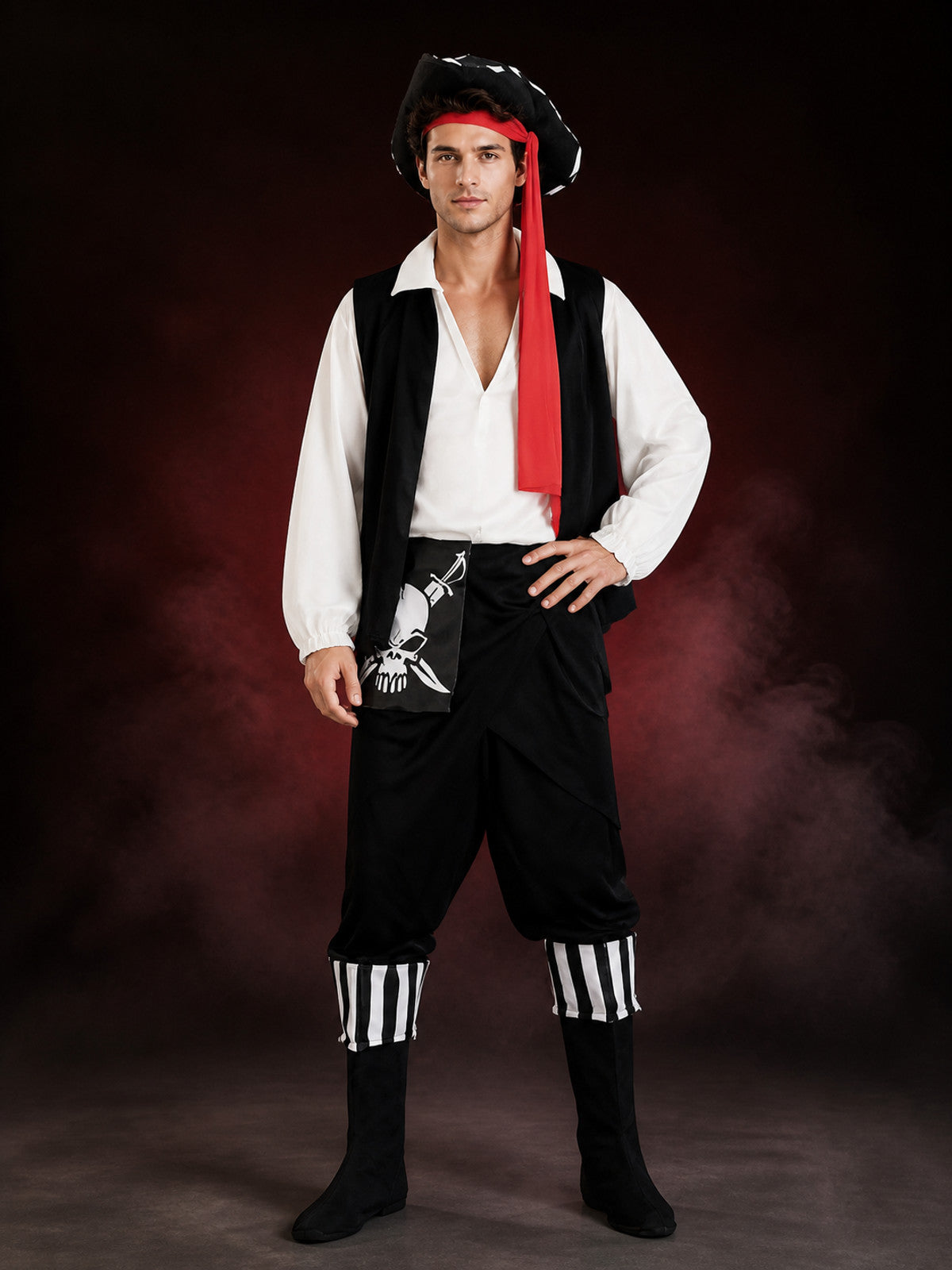 Pirate Carnival Costume for Halloween Cosplay main product view