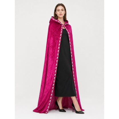Fuchsia Hooded Costume Cloak occasion guide