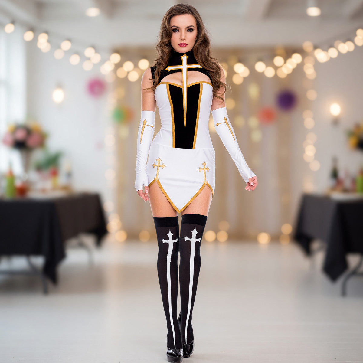 Carnival Costume in a Ritual Vestment Style