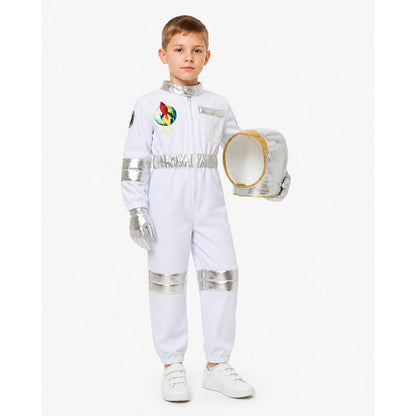 Children’s Astronaut Jumpsuit with Silver Inserts product detail