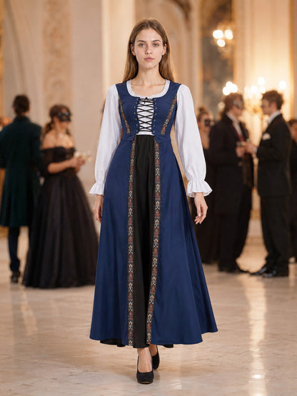 Medieval Stage Dress with Lacing lifestyle view