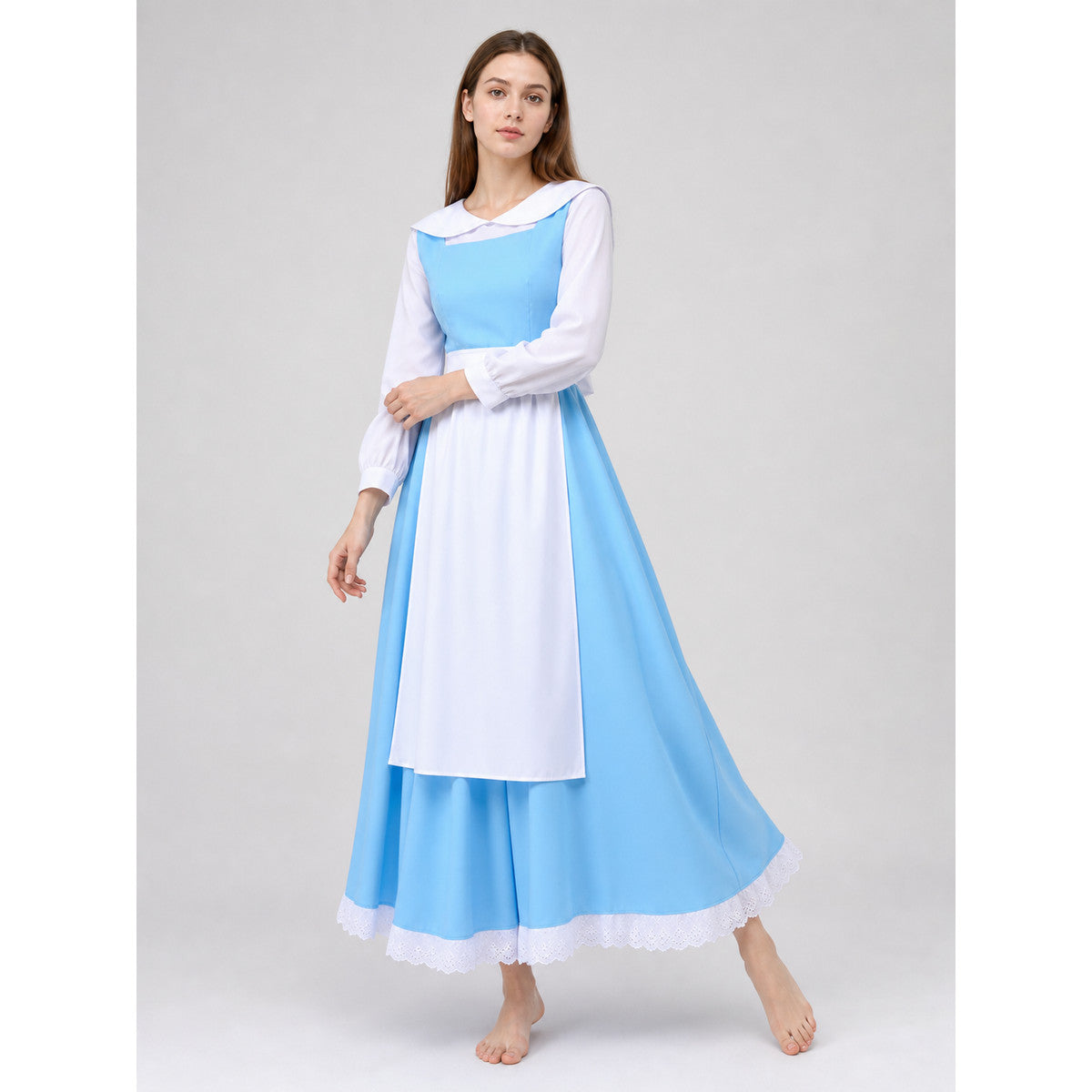 Cosplay Costume with Dress and Apron lifestyle