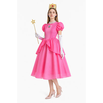 Princess Ball Gown with Crown and Magic Wand Costume Dresses detail
