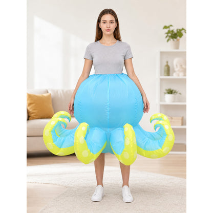 Inflatable Octopus Costume for Halloween and Parties lifestyle view