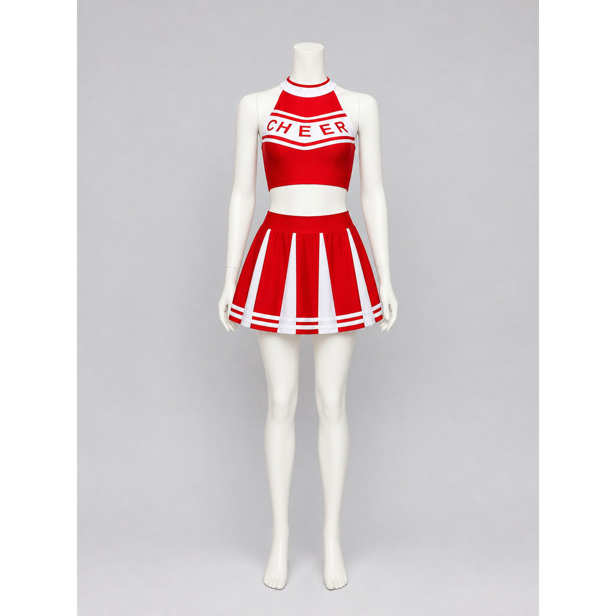 Two-Piece Performance Costume with “Cheer” Lettering