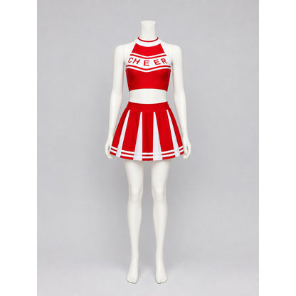 Two-Piece Performance Costume with “Cheer” Lettering