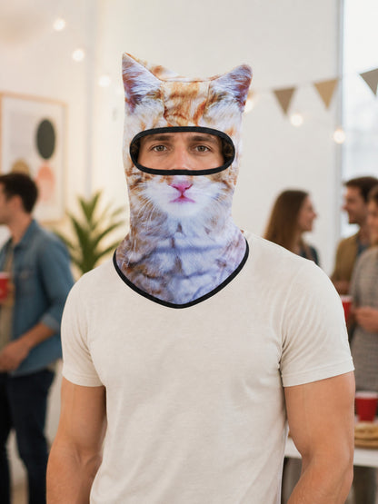 Cat Face Carnival Mask