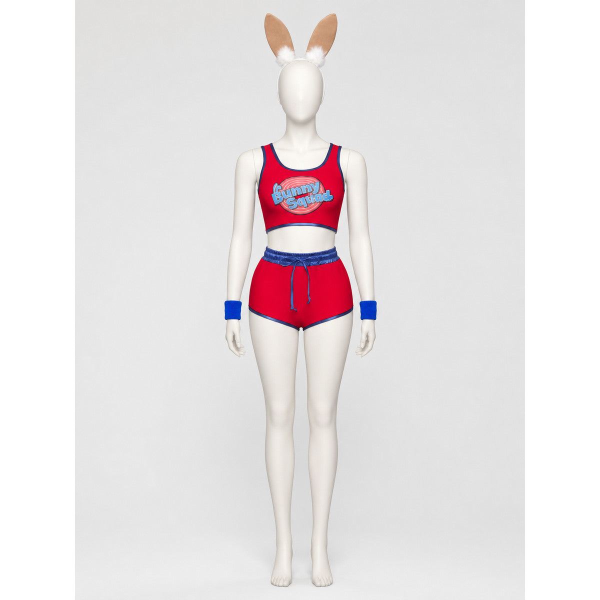 Stage Costume with Ears: Top, Shorts, and Headband Costume Headwear detail