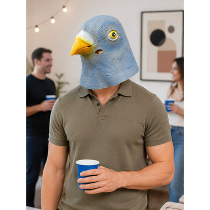 Pigeon Carnival Mask for Halloween and Cosplay lifestyle view