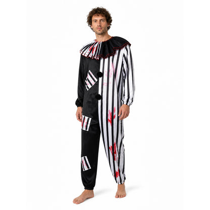 Clown Costume Jumpsuit for Cosplay and Stage Costumes detail