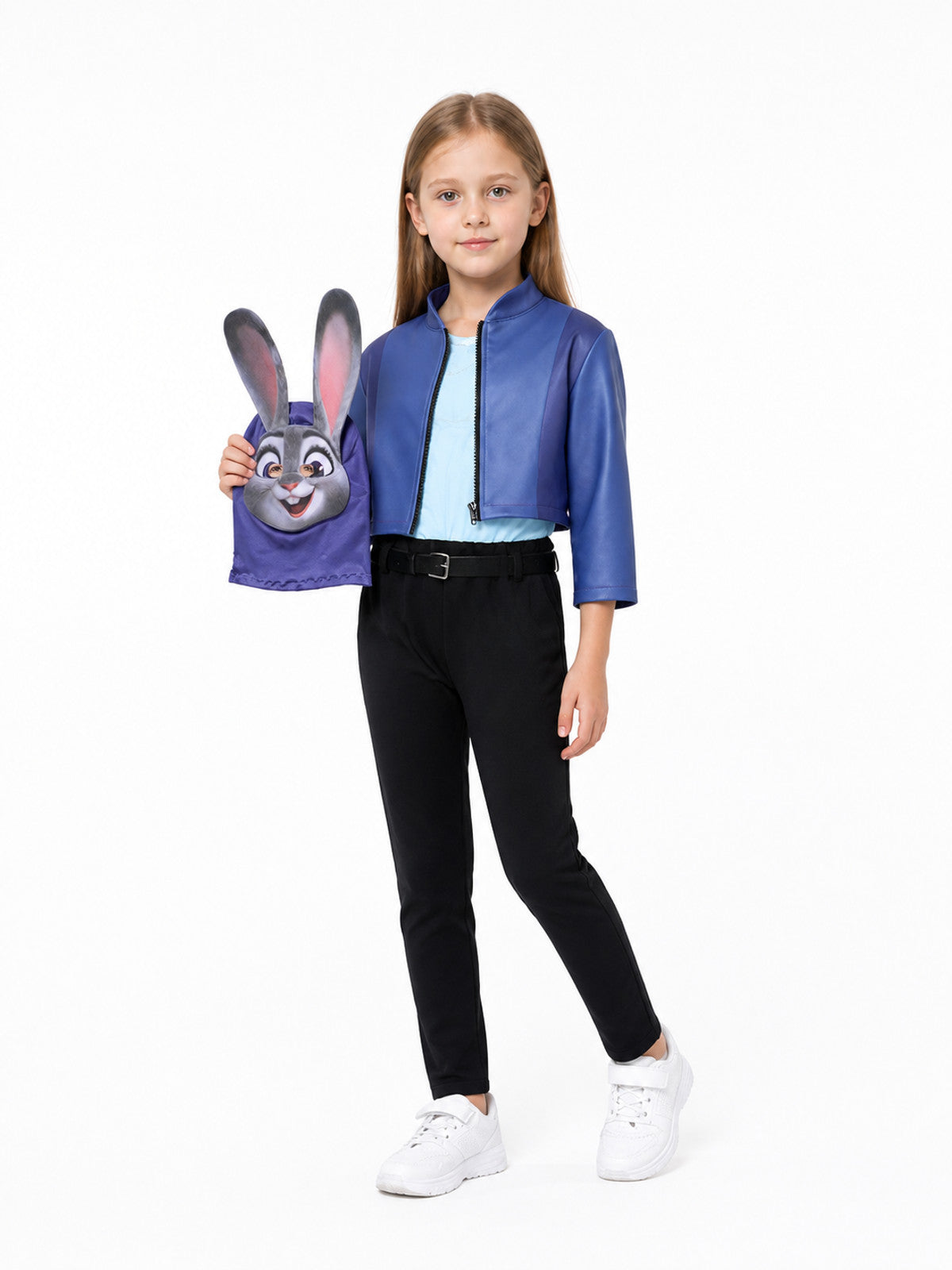 Judy from Zootopia Costume: Jacket, Pants, Ears, Belt Costumes detail