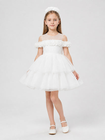 Princess Dress with Lace Bodice and Full Skirt Costume Dresses detail