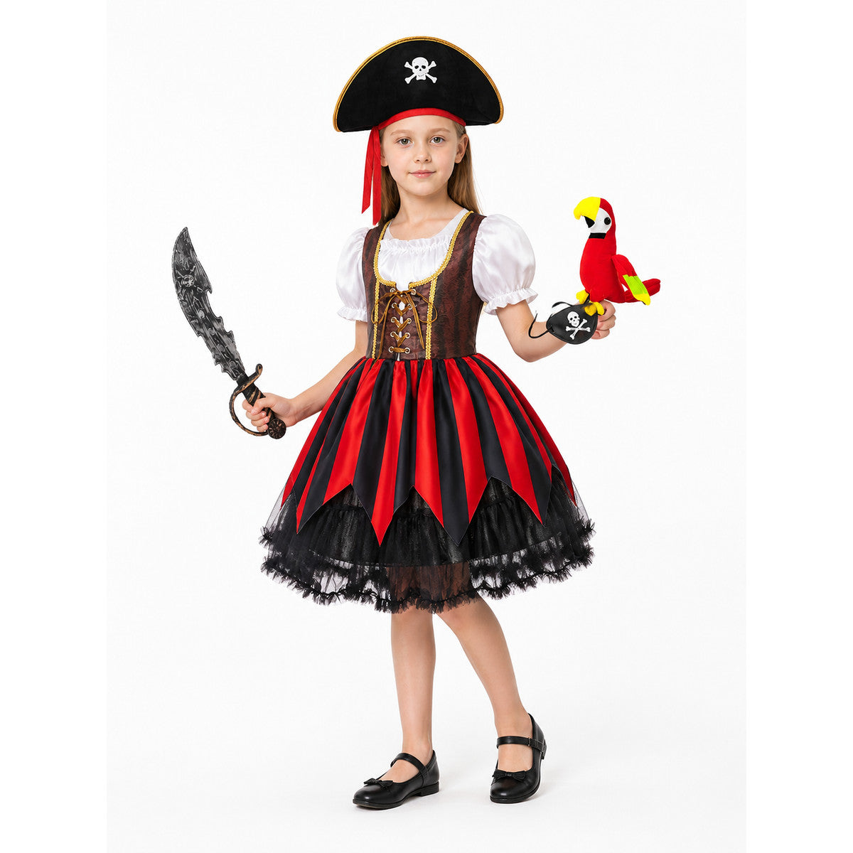 Pirate Costume with Dress and Accessories Costume Dresses detail